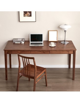 All solid wood desk simple office computer desk children study table