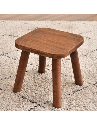 Solid wood stool household children's stool log small bench