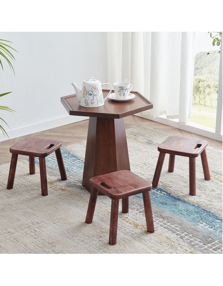 Small stool household solid wood low stool portable small bench