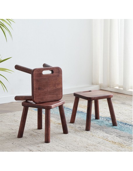 Small stool household solid wood low stool portable small bench